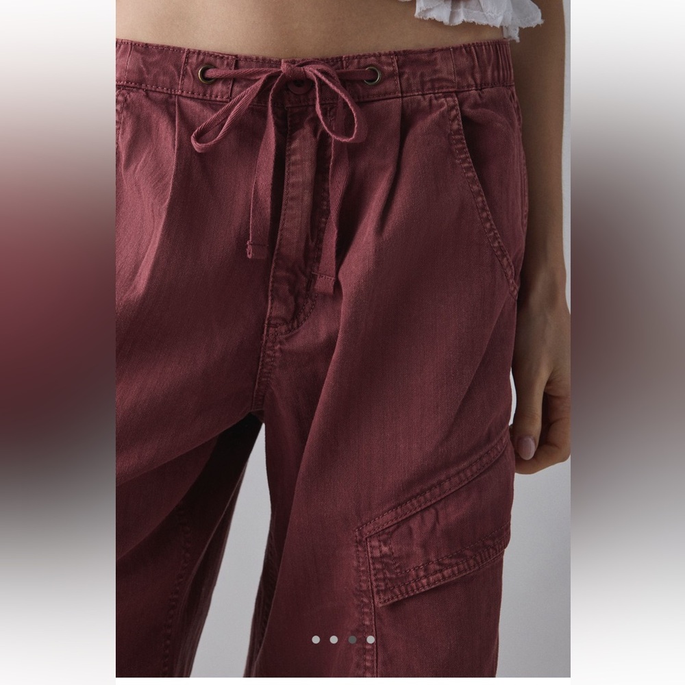 BDG Station Cocoon Baggy Barrel Leg Cargo Pant - Picture 2 of 4
